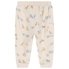 Baby Boys Beige & Blue Tracksuits ( 2 Pack ), 3, hi-res