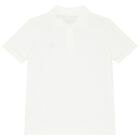 Boys White Logo Polo Shirt, 1, hi-res