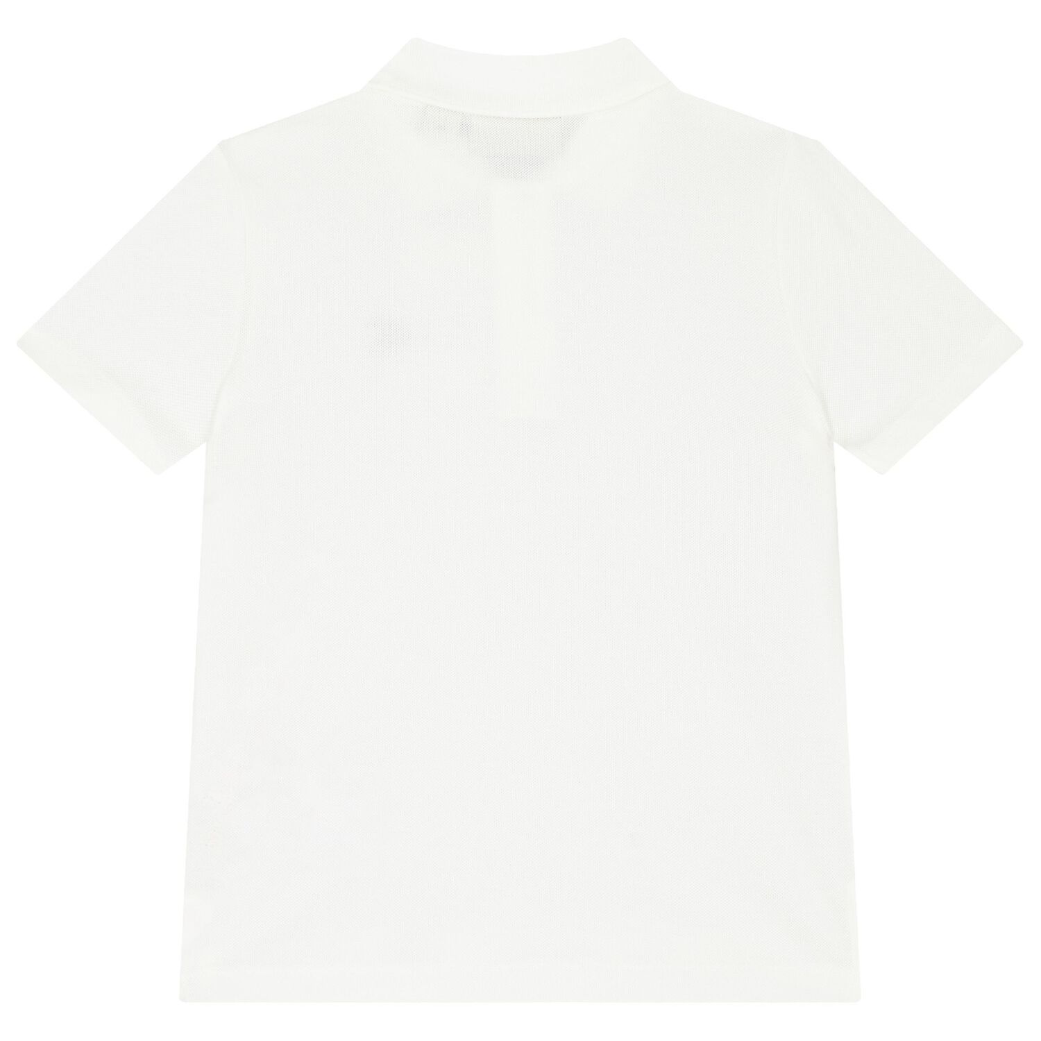 Boys White Logo Polo Shirt, 1, hi-res image number null