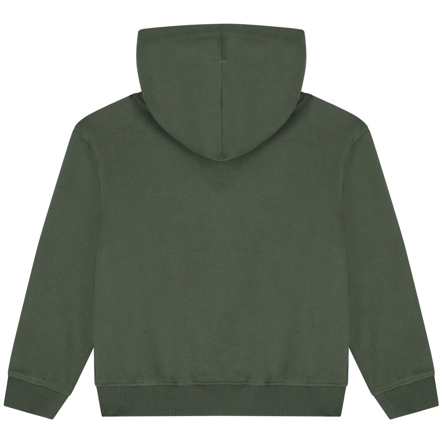 Boys Green Logo Hooded Top, 2, hi-res