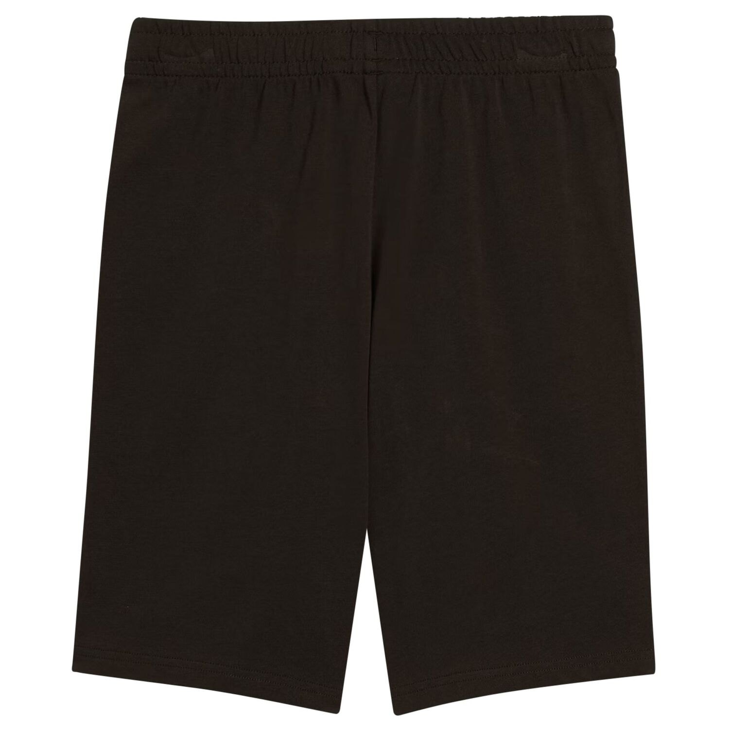 Boys Black Logo Shorts, 1, hi-res
