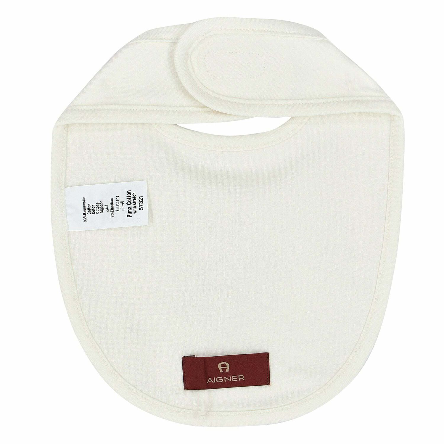 Ivory Logo Baby Bib, 2, hi-res