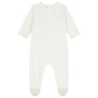 Baby Girls Ivory & Brown Babygrow Gift Set, 1, hi-res