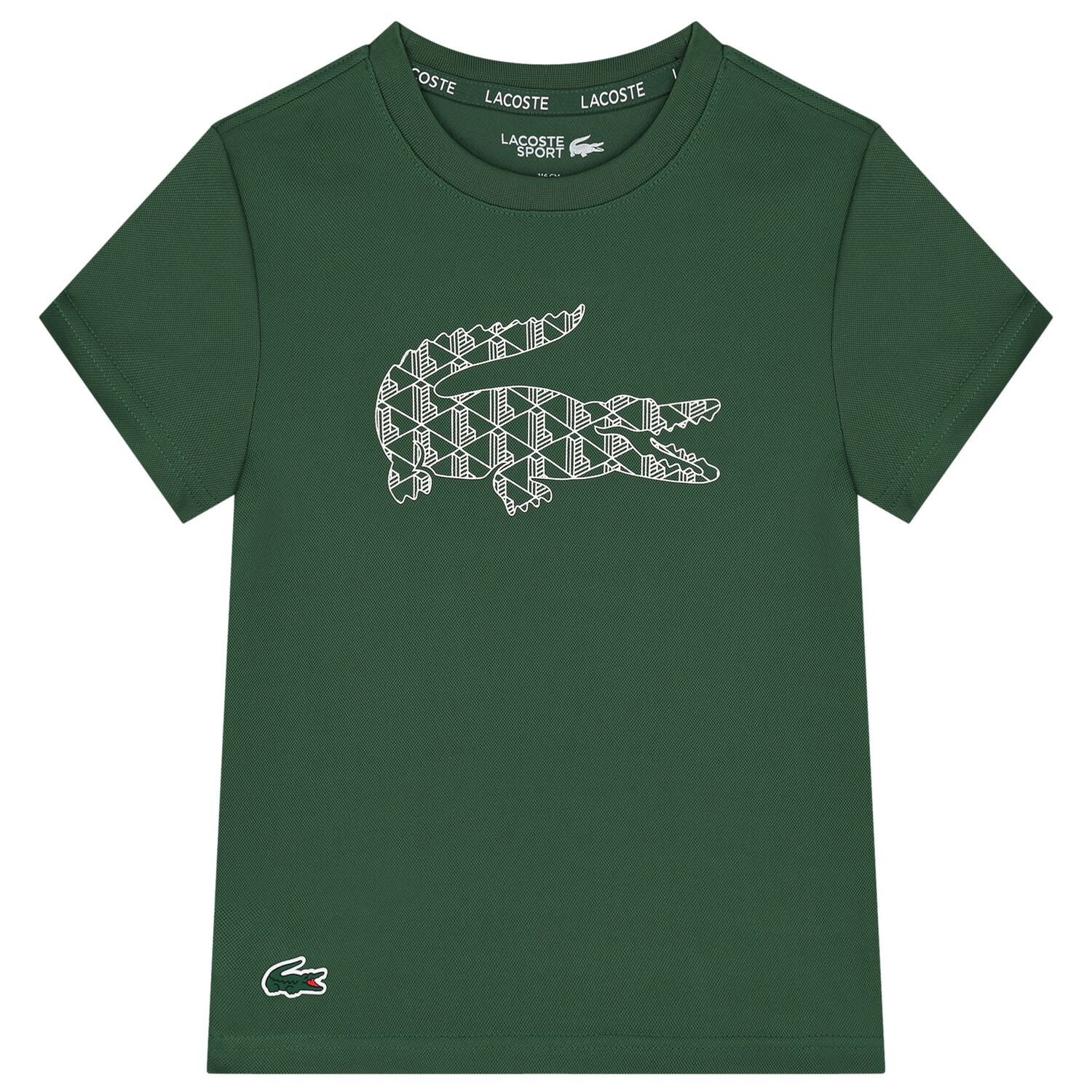 Boys Green Logo T-Shirt, 1, hi-res