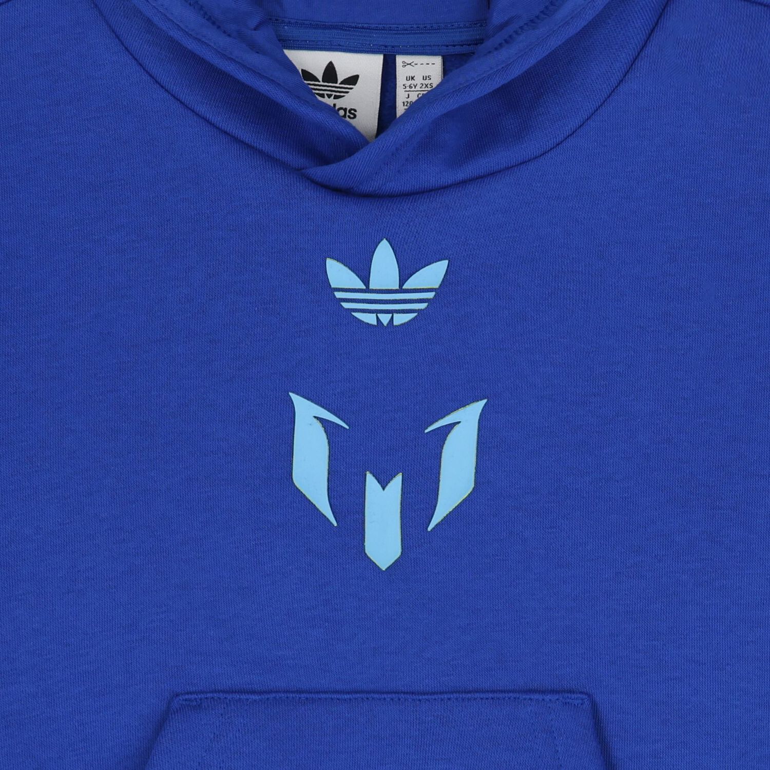 Blue Messi Logo Hooded Top, 1, hi-res