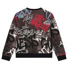 Boys Multi-Coloured Logo Sweatshirt, 1, hi-res