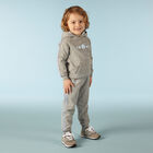 Boys Grey Logo Tracksuit, 1, hi-res