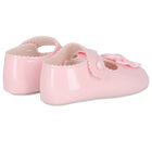 Baby Girls Pink Leather Pre Walker Shoes, 1, hi-res
