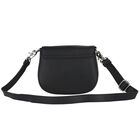 Girls Black Logo Shoulder Bag, 1, hi-res