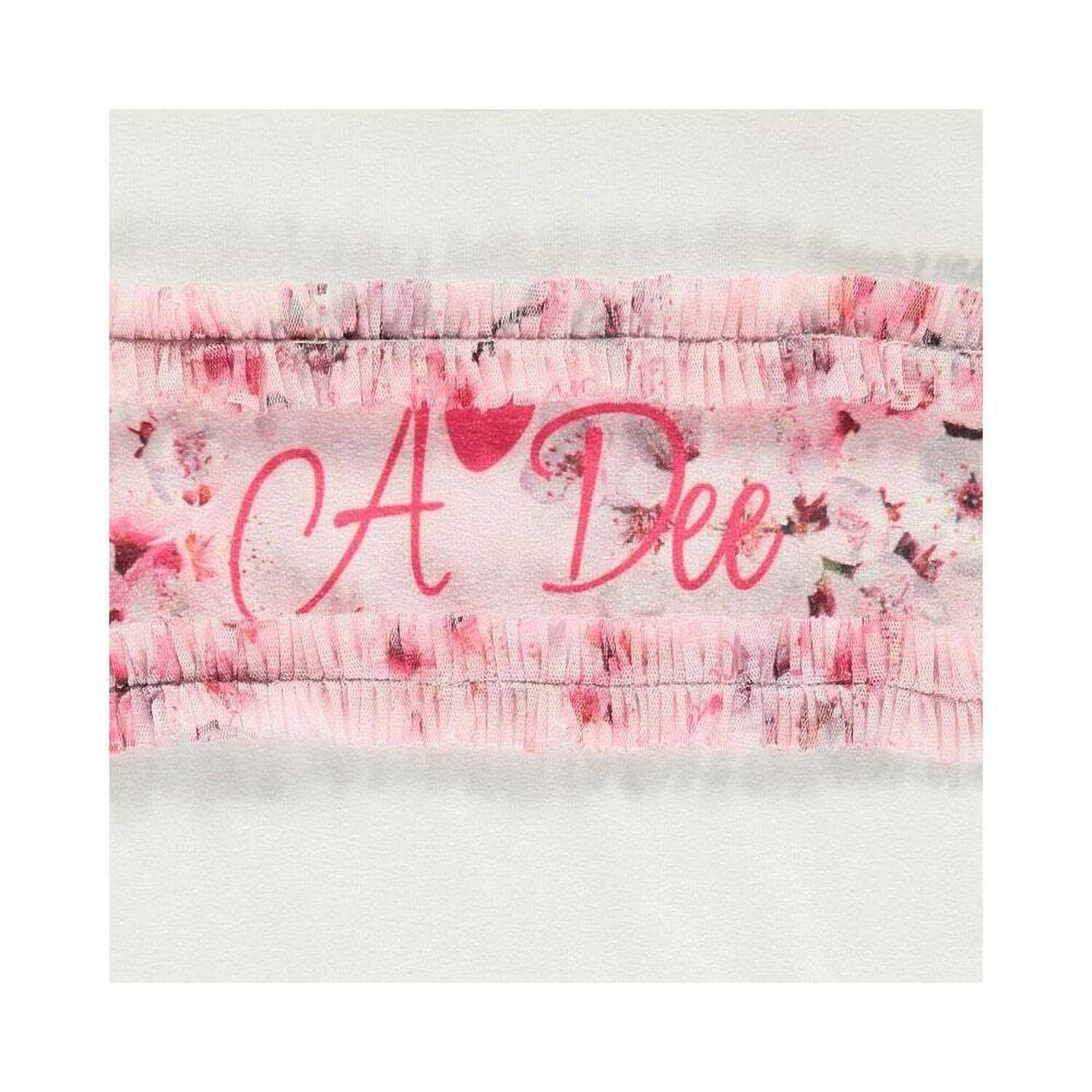 Girls Ivory & Pink Top, 1, hi-res