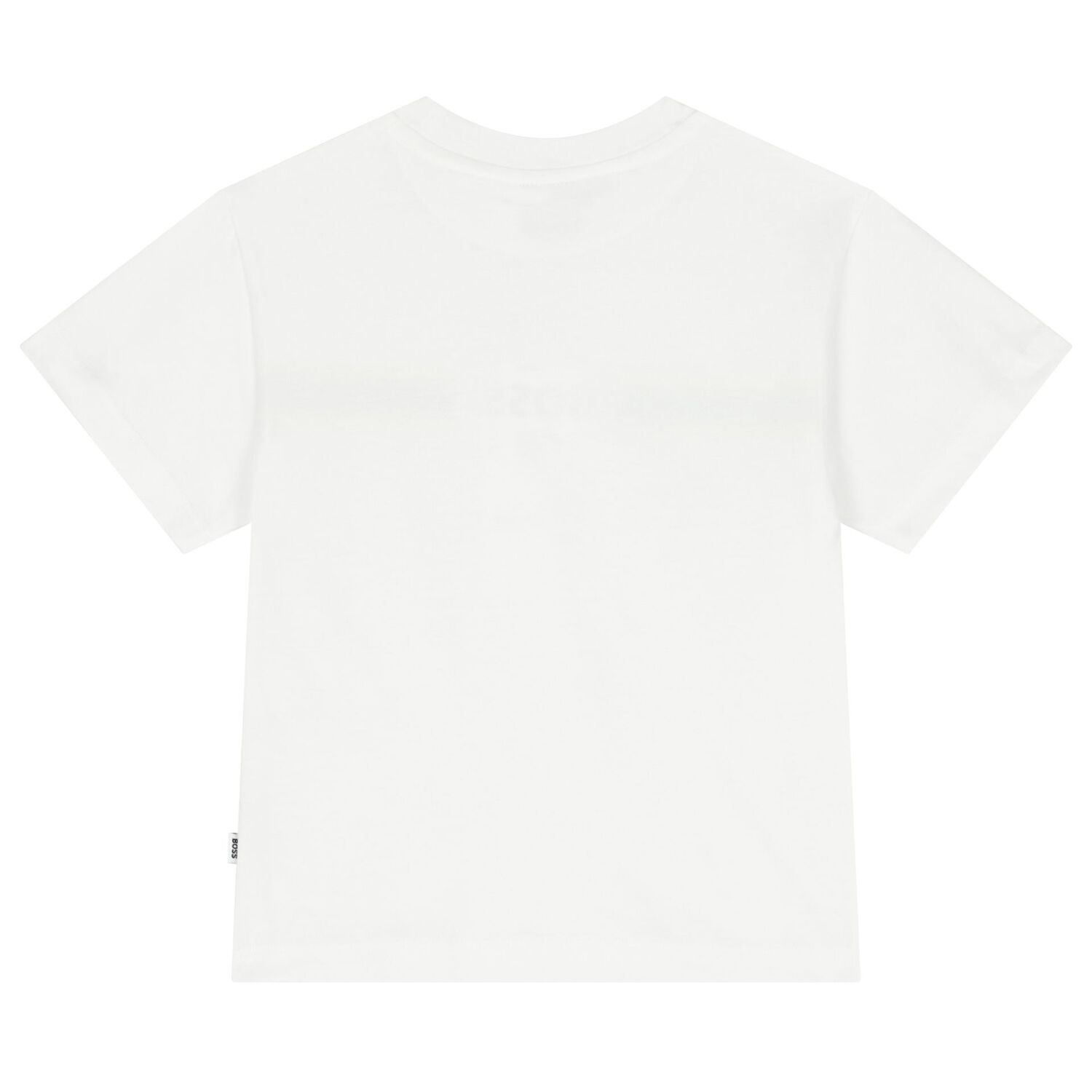 Boys White Logo T-Shirt, 1, hi-res