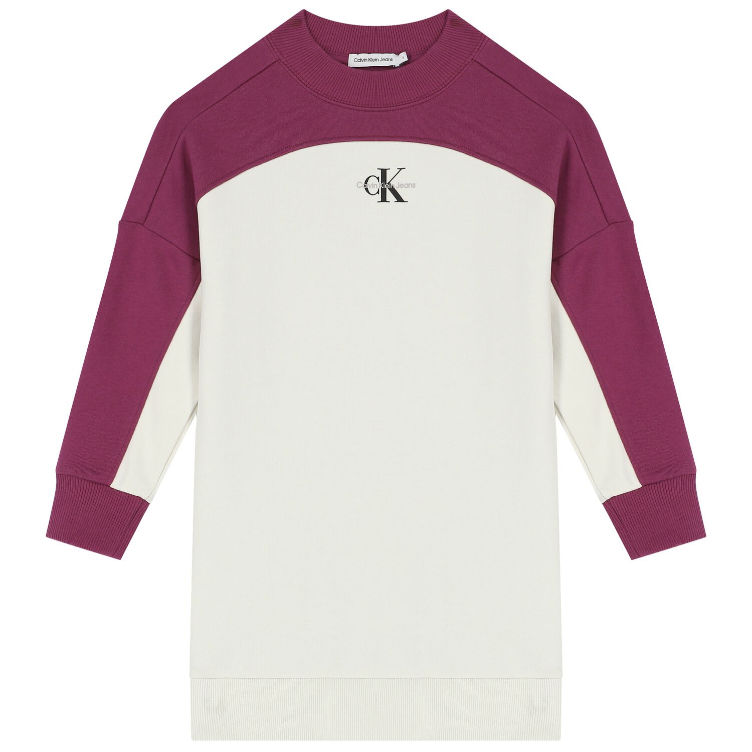 Girls Purple & Ivory Dress, 1, hi-res