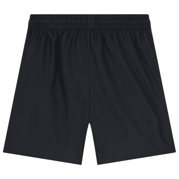 Boys Black Logo Shorts