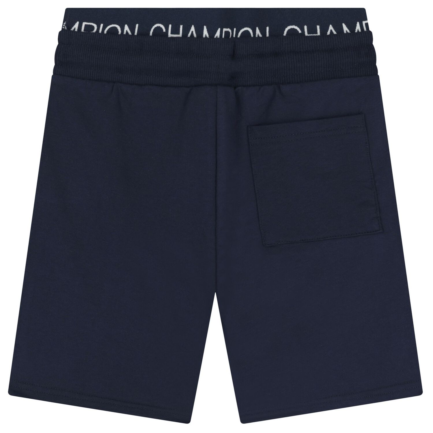 Boys White & Navy Blue Shorts Set, 1, hi-res
