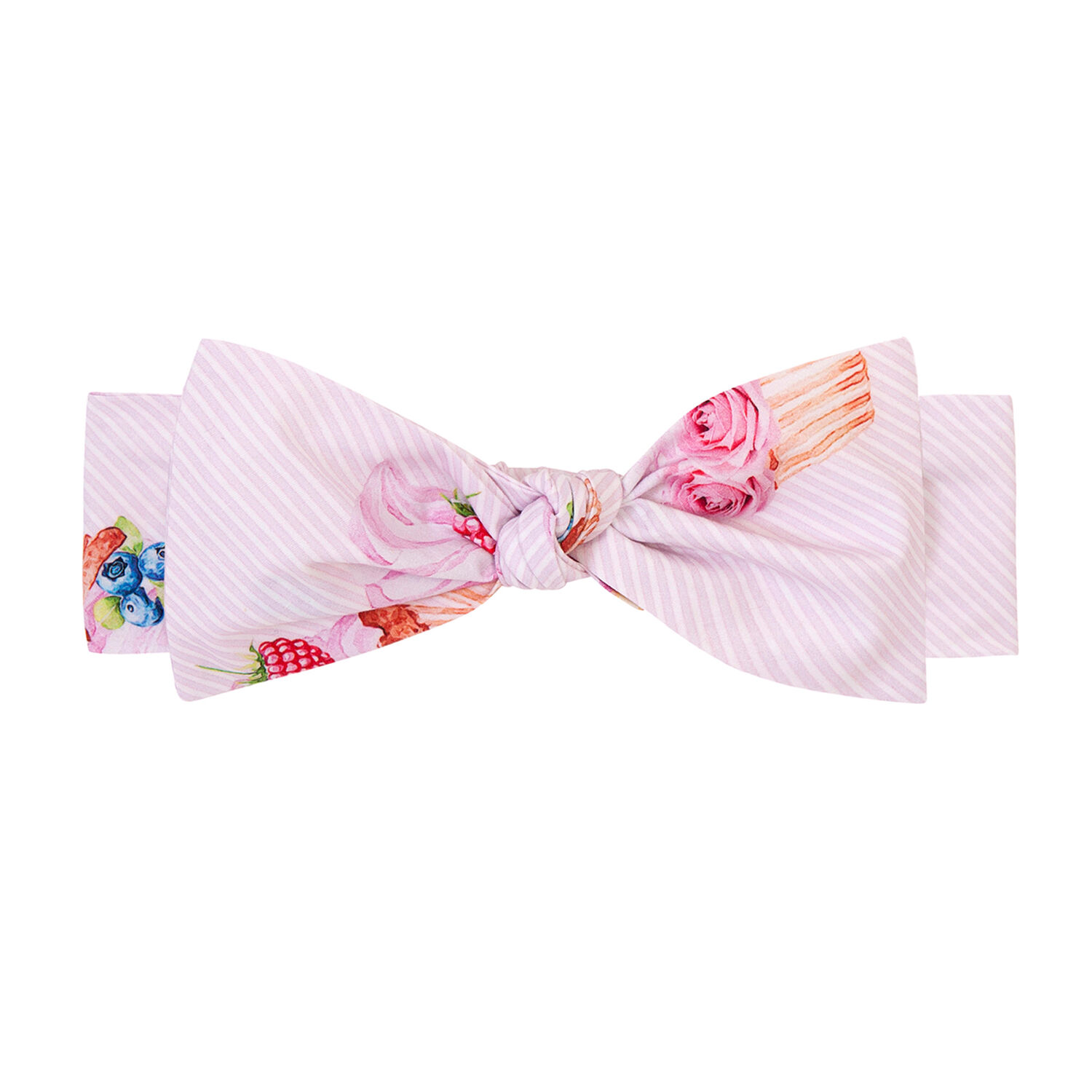 Baby Girls Pink Cup Cakes Headband, 1, hi-res