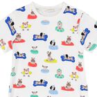 Baby Boys White & Green Rompers ( 3-Pack ), 1, hi-res