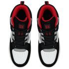 Boys Black & White Logo Trainers, 1, hi-res