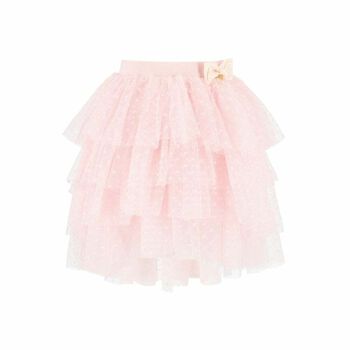 Girls Pink Tulle Skirt