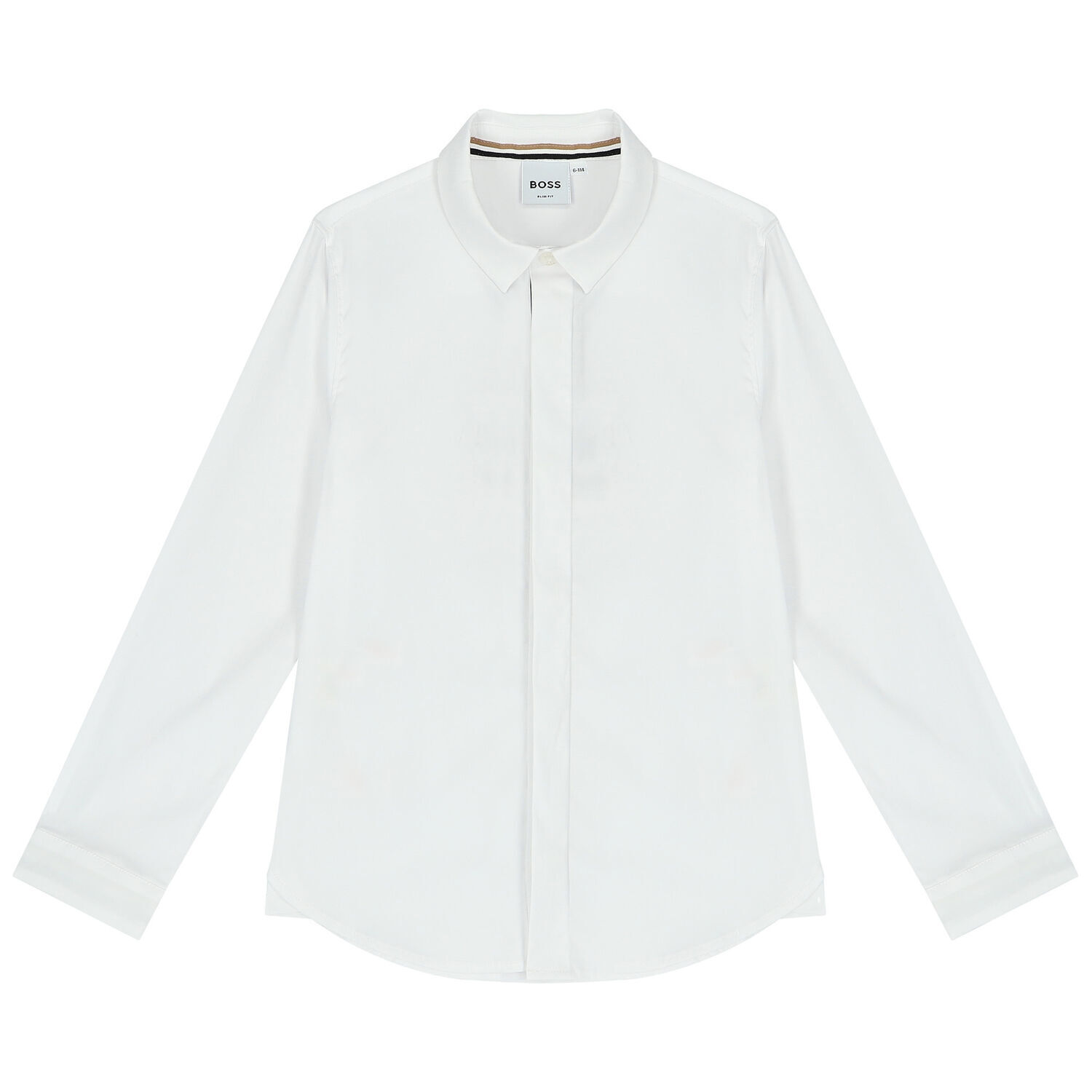 Boys White Shirt, 1, hi-res