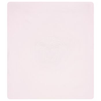 Baby Girls Pink Medusa Logo Blanket