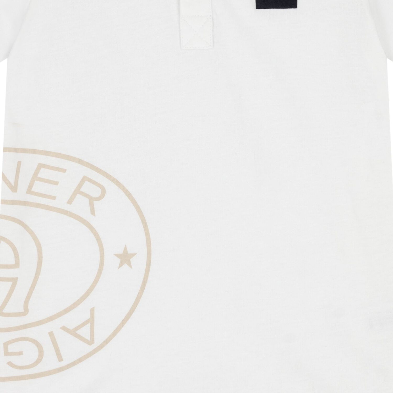 Boys White Logo Polo Shirt, 1, hi-res