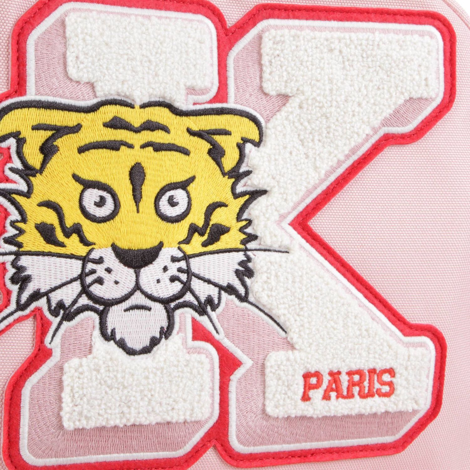 Girls Pink Tiger Logo Backpack, 1, hi-res