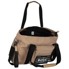 Beige Logo Baby Changing Bag, 2, hi-res