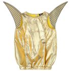 Girls Golden Snitch Costume, 1, hi-res