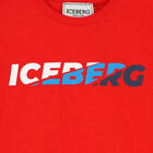 Boys Red Logo T-Shirt, 1, hi-res