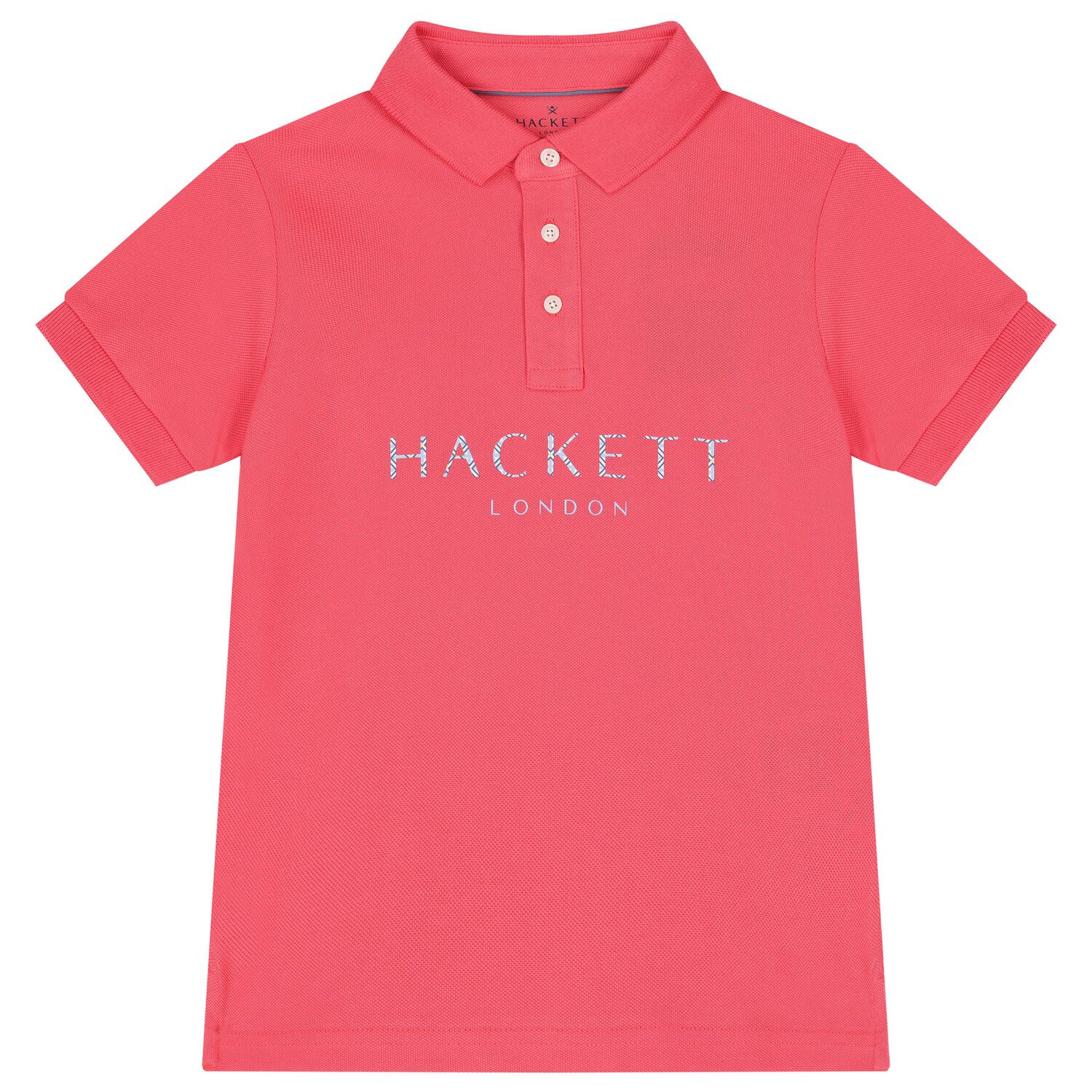 Boys Coral Cotton Logo Polo Shirt, 1, hi-res image number null
