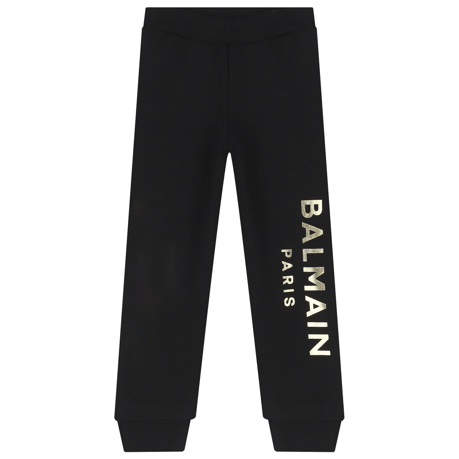 Black & Gold Logo Joggers, 1, hi-res image number null