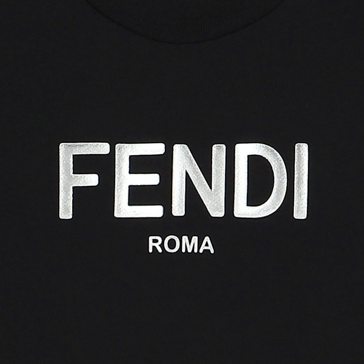 Black & Silver Logo Sweatshirt, 1, hi-res