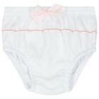 Baby Girls White & Pink Swan Dress Set, 1, hi-res