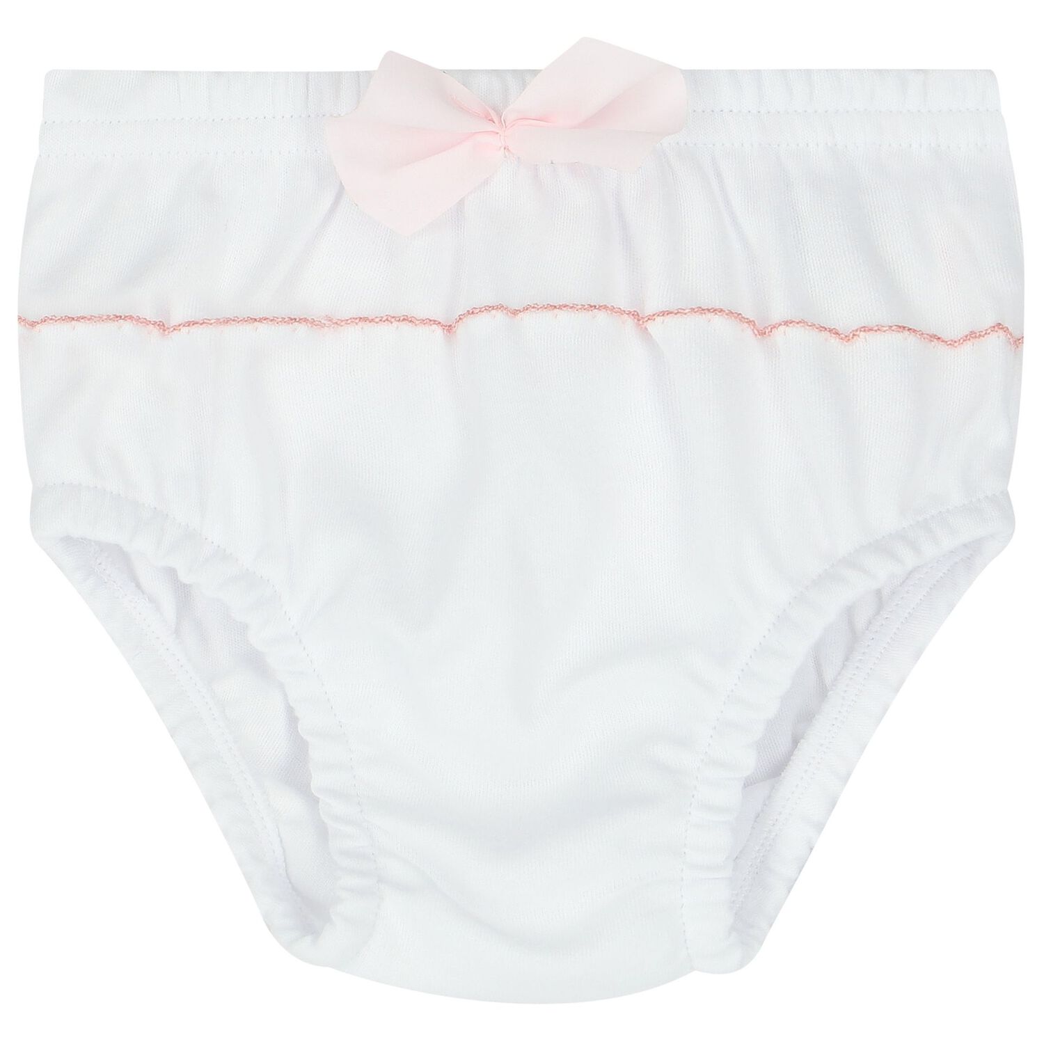 Baby Girls White & Pink Swan Dress Set, 1, hi-res image number null