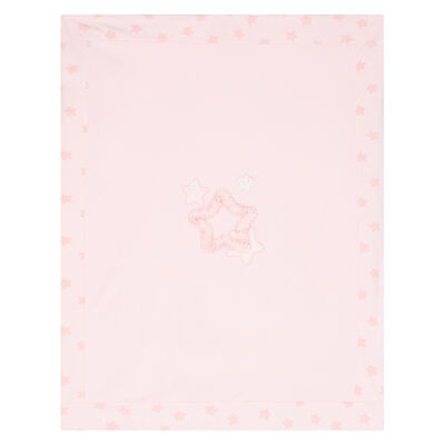 Baby Girls Pink Star Blanket