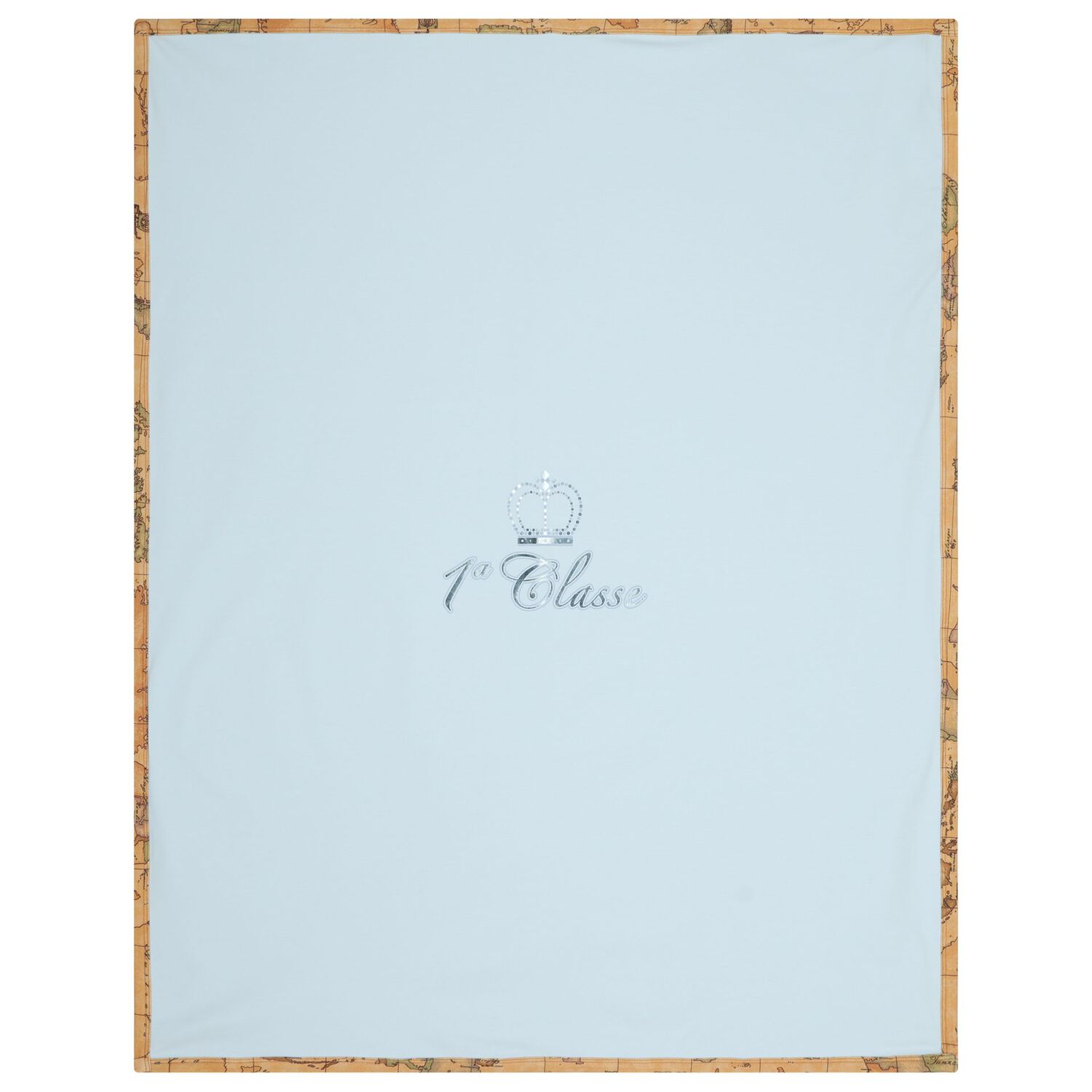 Baby Boys Blue & Beige Geo Map Babygrow Gift Set, 3, hi-res