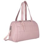 Pink Faux Leather Changing Bag, 2, hi-res