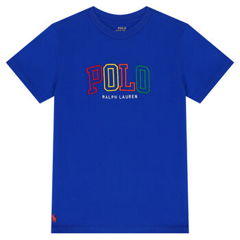 Boys Blue Logo T-Shirt