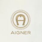 Ivory & Gold Logo Babygrow, 1, hi-res