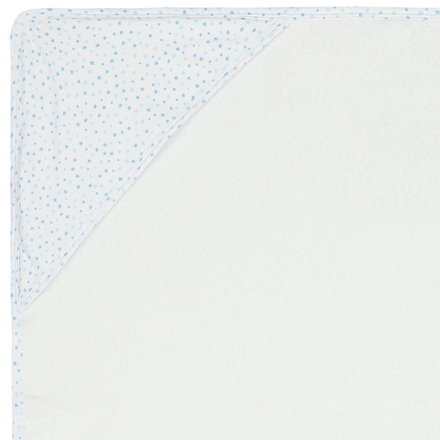White Hooded Stars Towel, 1, hi-res image number null