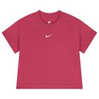Girls Pink Logo T-Shirt, 1, hi-res