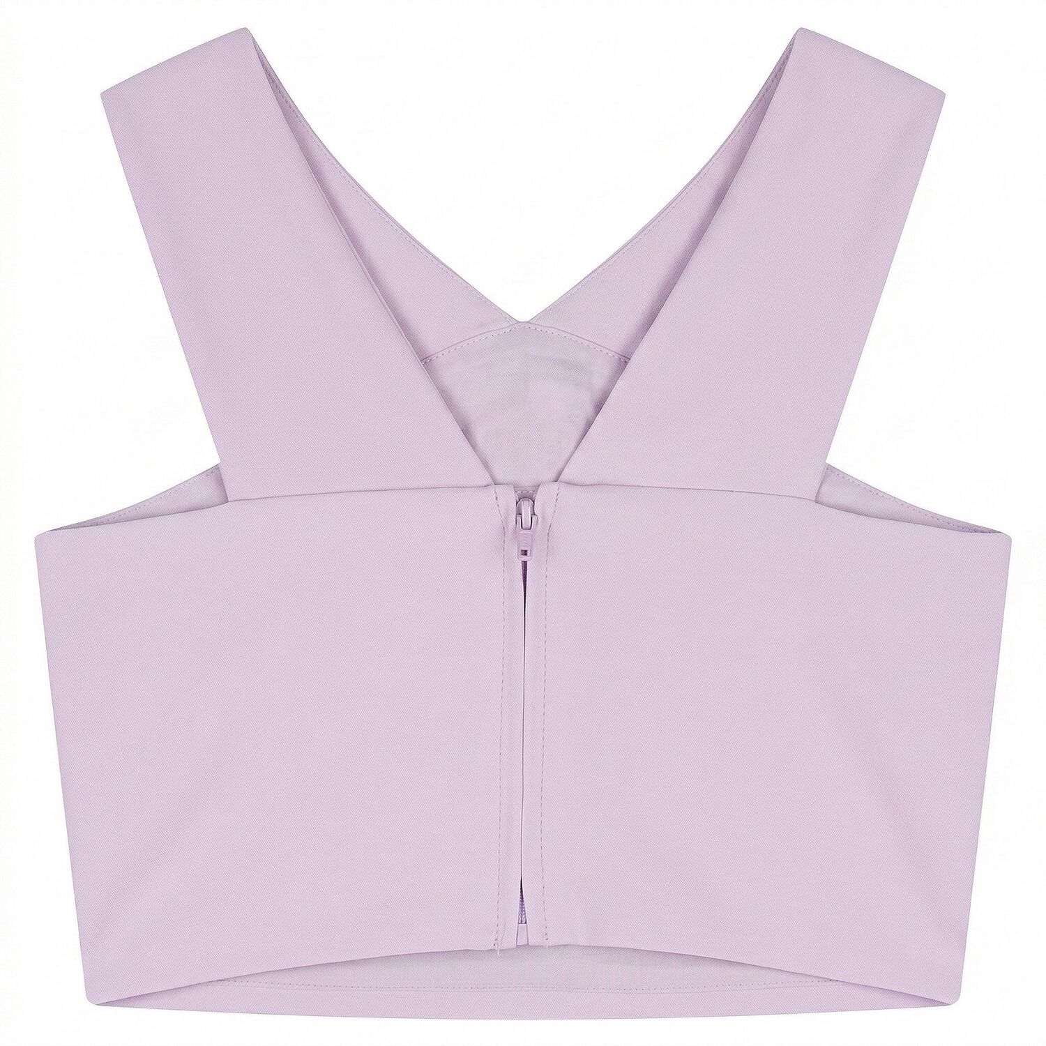 Girls Lilac Crepe Flower Shorts Set, 2, hi-res