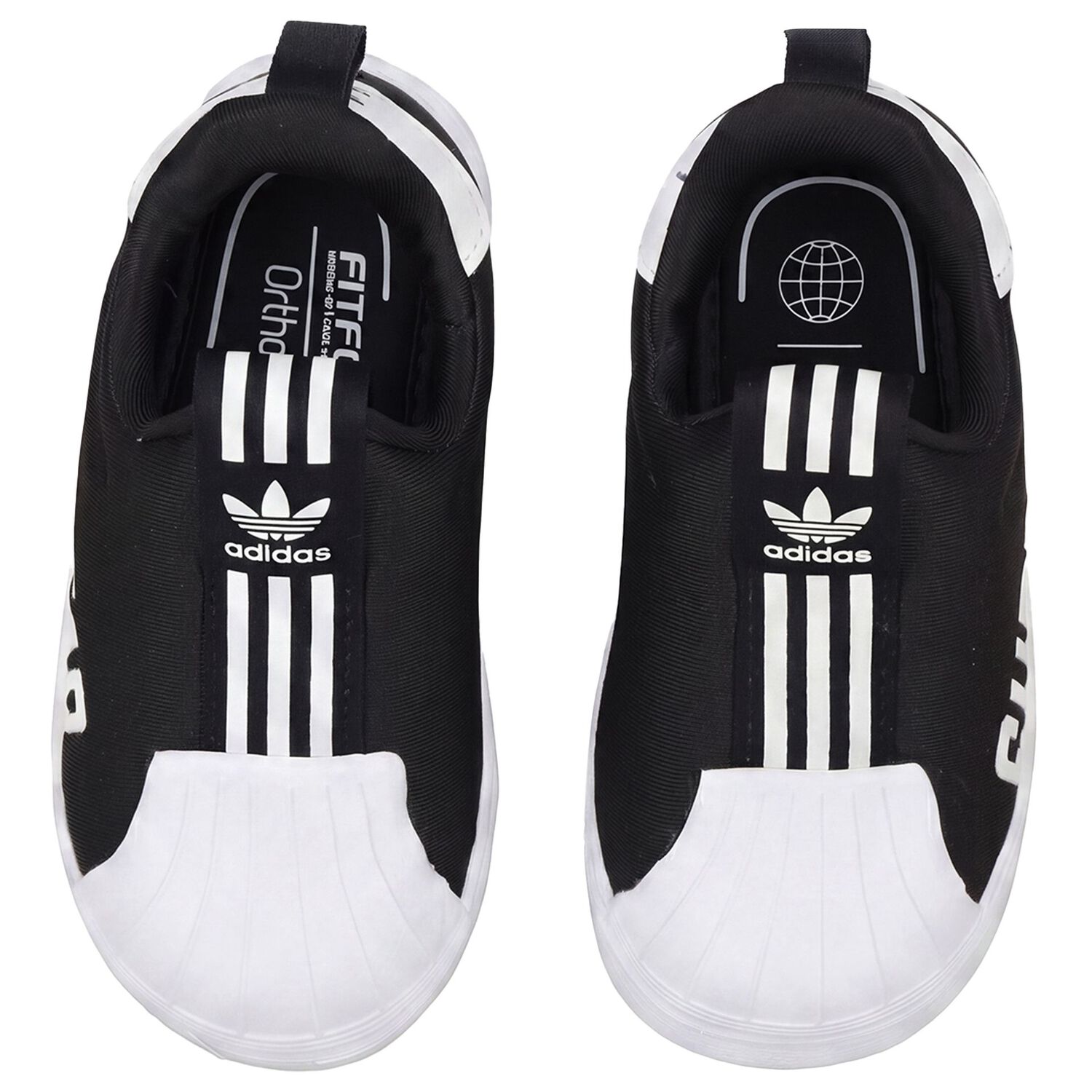 Black Superstar 360 Trainers, 1, hi-res