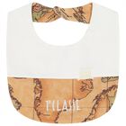 Ivory & Beige Geo Map Babygrow Gift Set, 1, hi-res