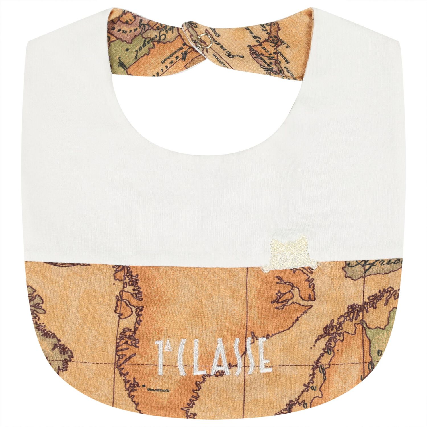 Ivory & Beige Geo Map Babygrow Gift Set, 1, hi-res