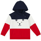 Younger Boys Red & Navy Tracksuit, 2, hi-res