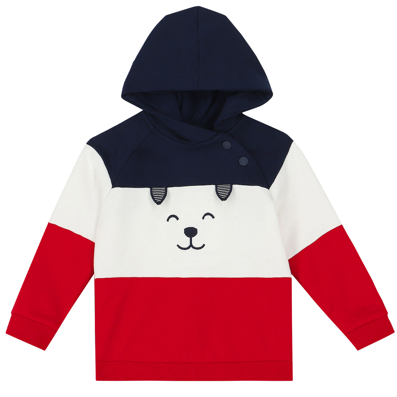 Younger Boys Red & Navy Tracksuit, 2, hi-res image number null
