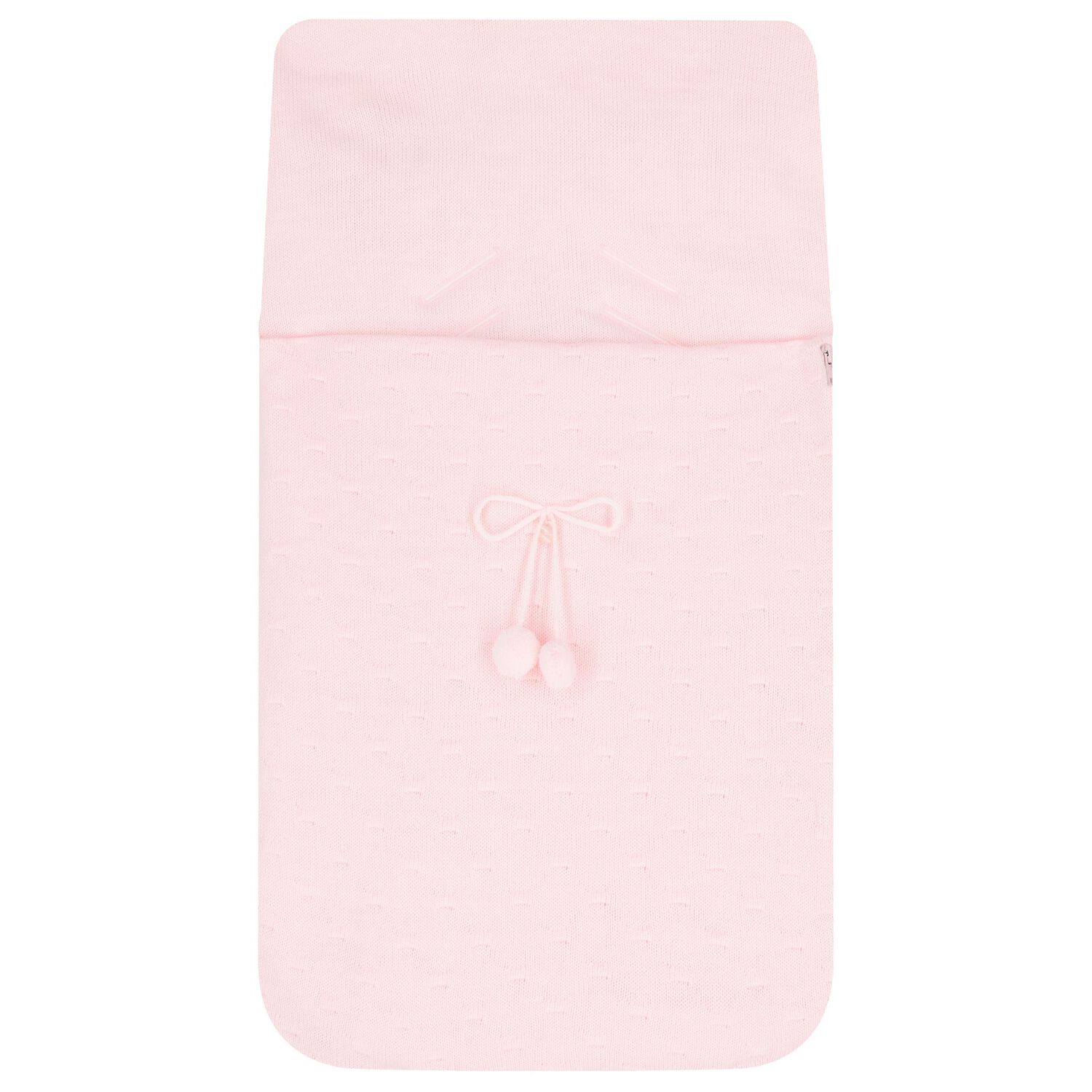 Baby Girls Pink Knit Nest, 3, hi-res