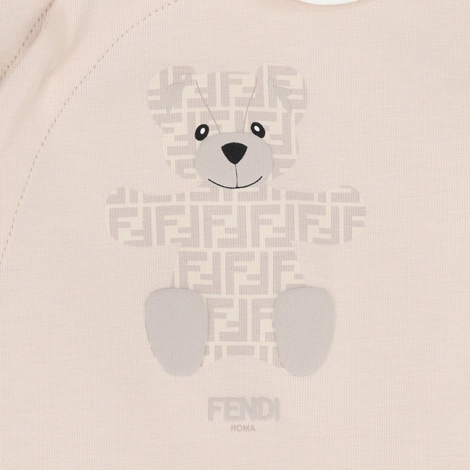 Beige & Ivory Logo Babygrow Gift Set, 1, hi-res image number null