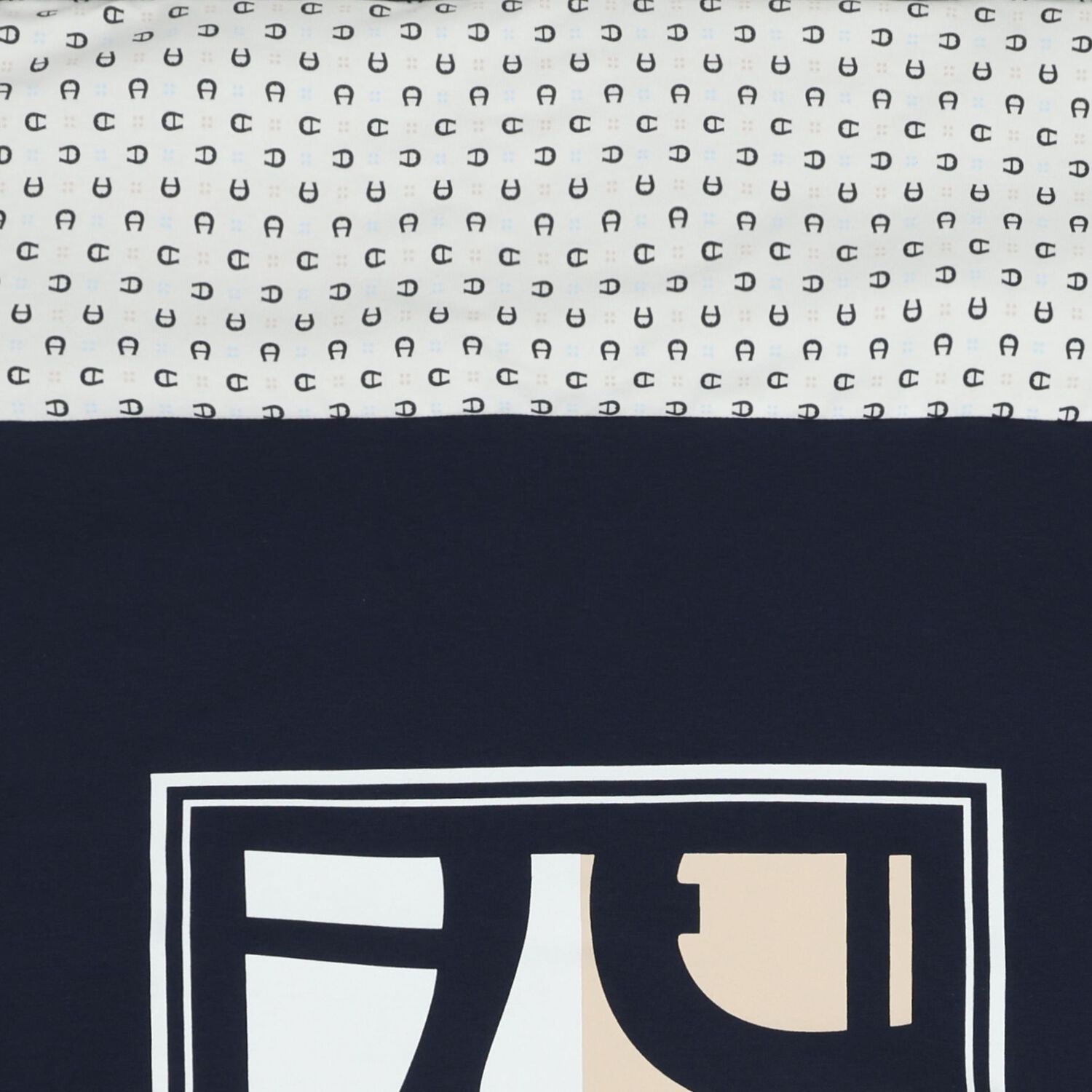 Baby Boys Navy Blue Logo Baby Blanket , 1, hi-res